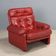 B&B Coronado armchair, vintage design by Tobia Scarpa, 1970s-80s.