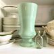 Water green opaline vase