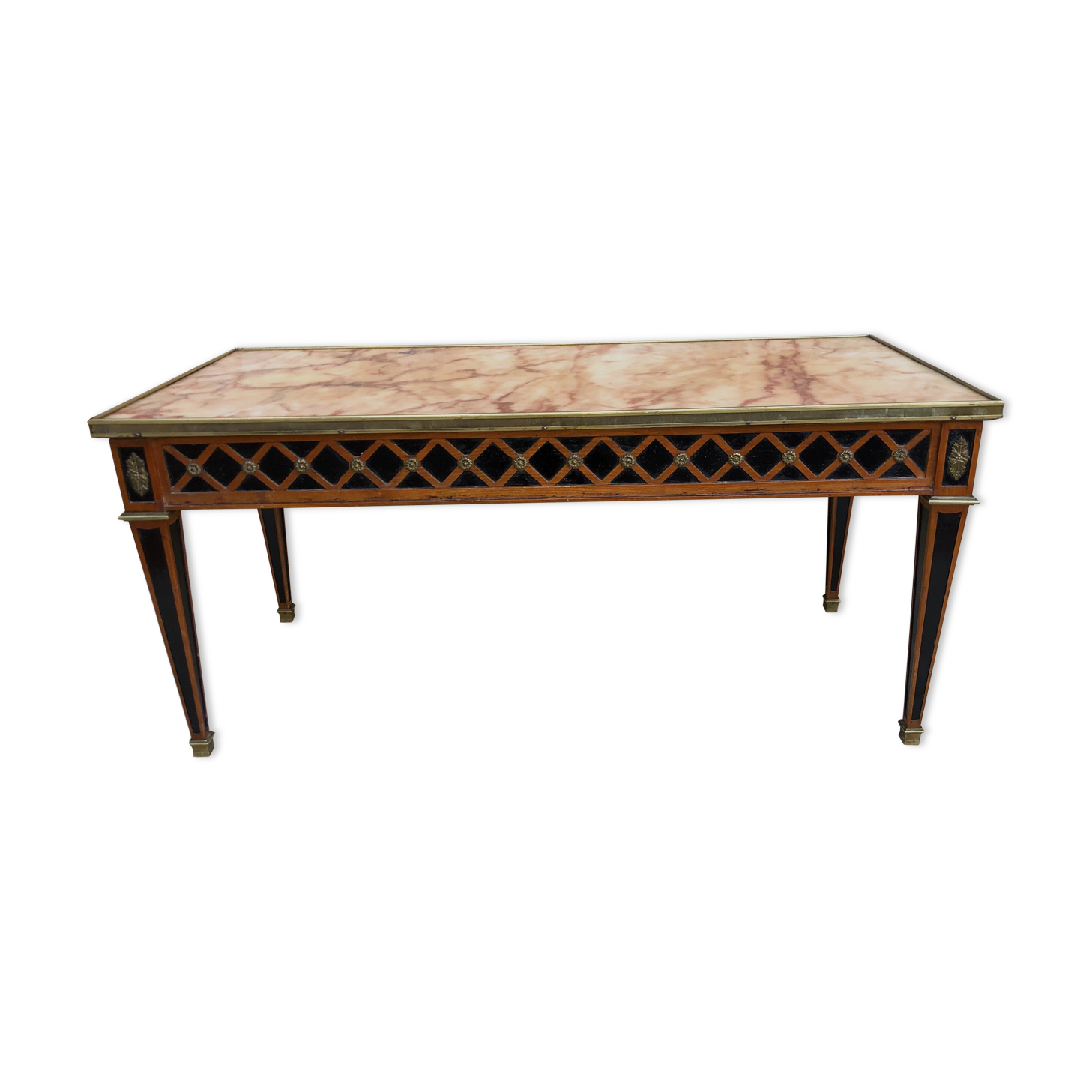 Coffee table antique Louis XVI style