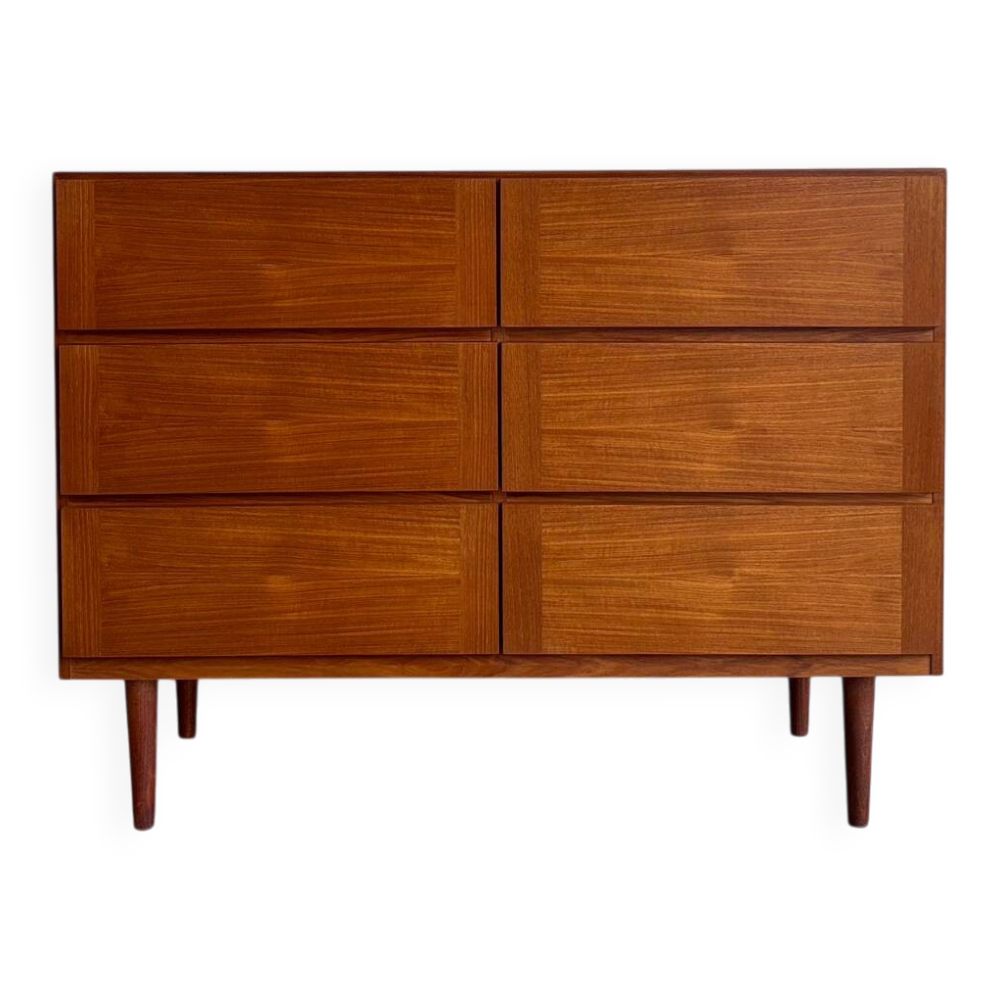 Commode double vintage danoise en teck