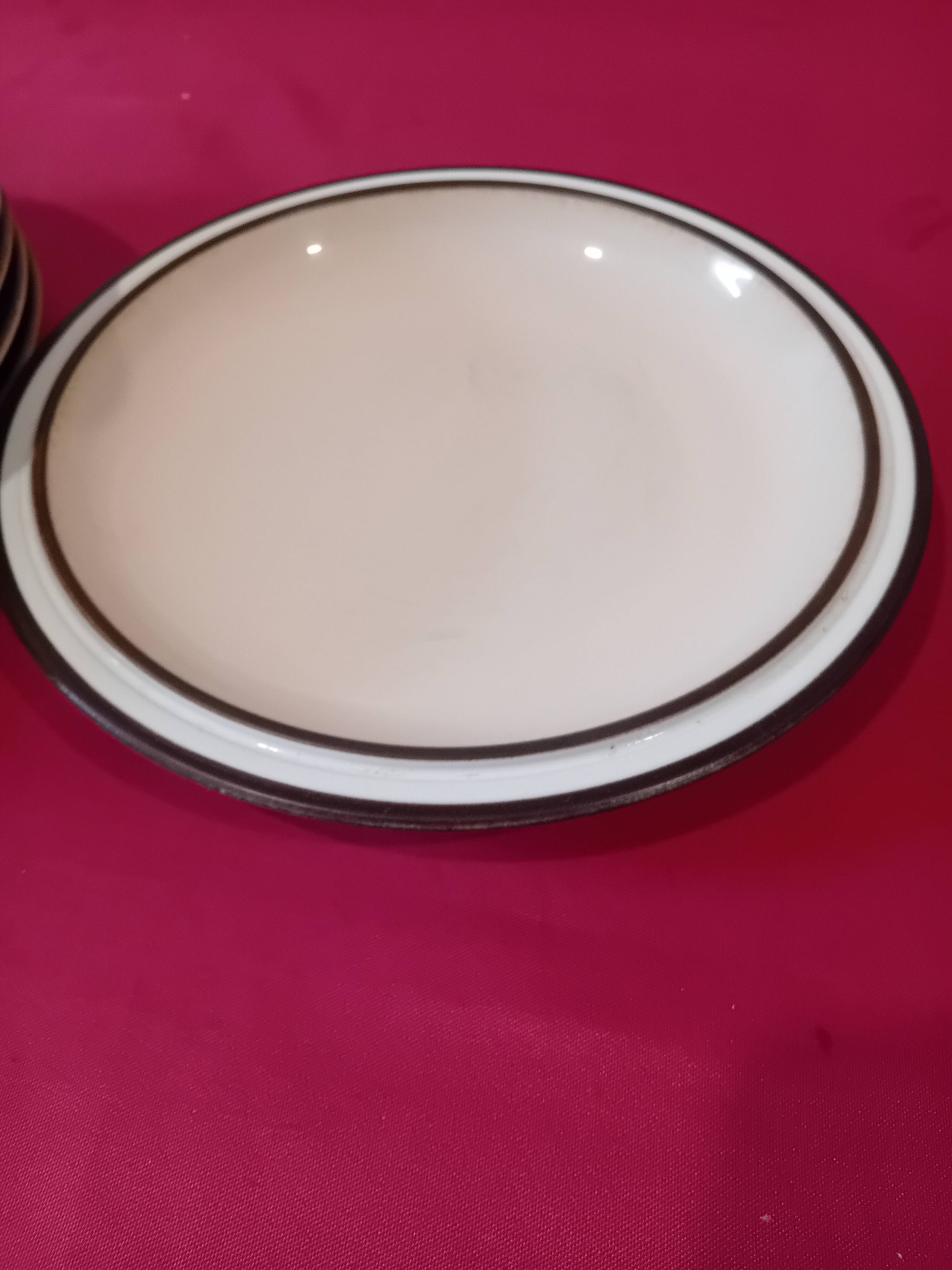 Vintage: Set of 6 Denbry English Dinner Plates