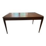 Vintage Scandinavian table in solid wood, to be refinished, original