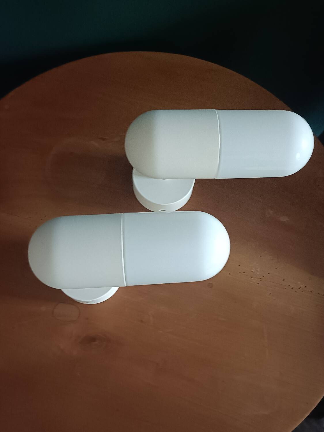 Two vintage Inma Bernúdez wall sconces