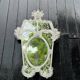 Miroir vénitien en verre de Murano incolore vers 1940