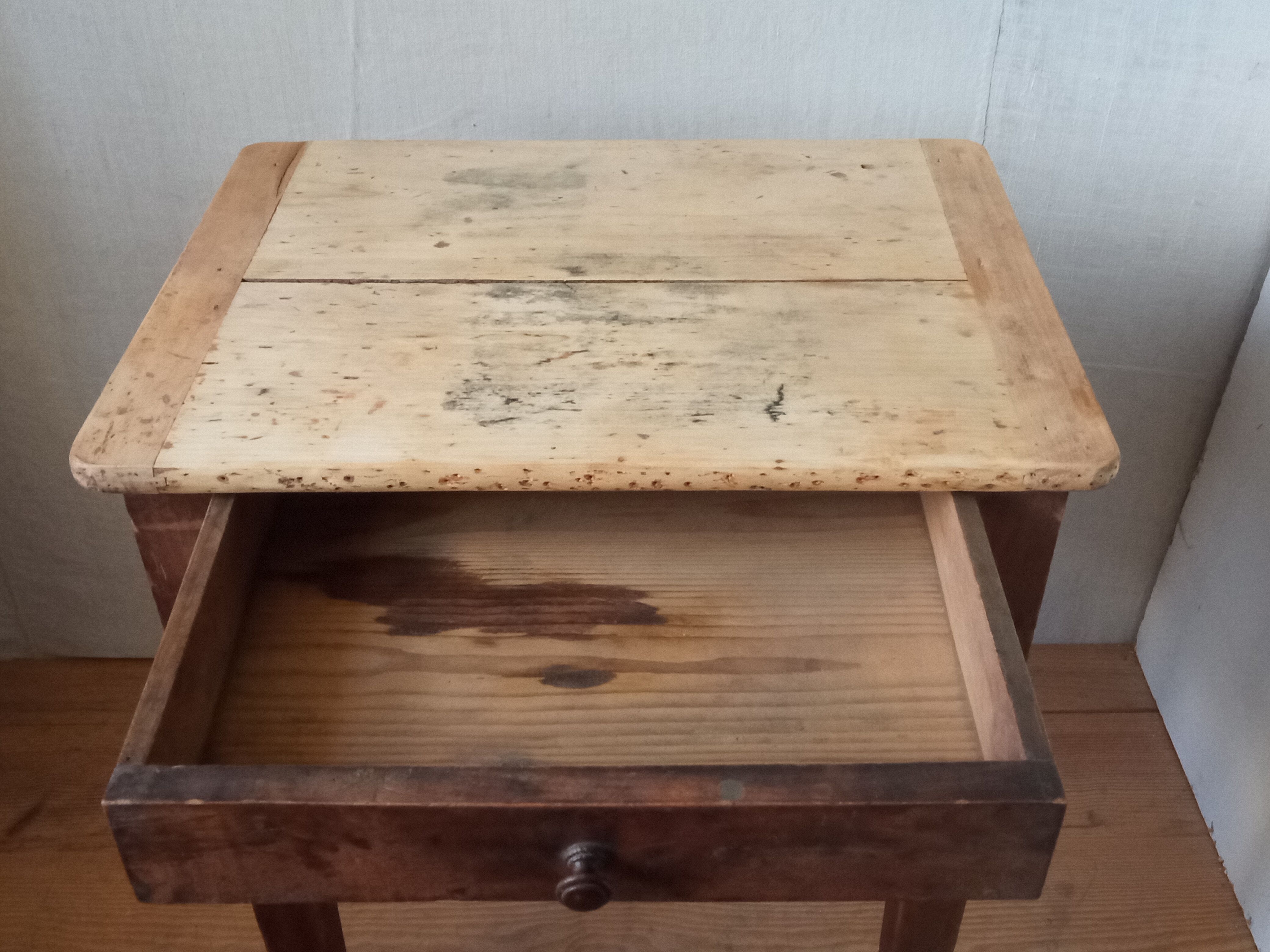 Old kitchen side table