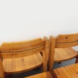 Set of 8 vintage Scandinavian chairs by Ilmari Tapiovaara for Asko in pine