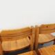 Set of 8 vintage Scandinavian chairs by Ilmari Tapiovaara for Asko in pine