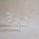 Set of 5 glass bowls