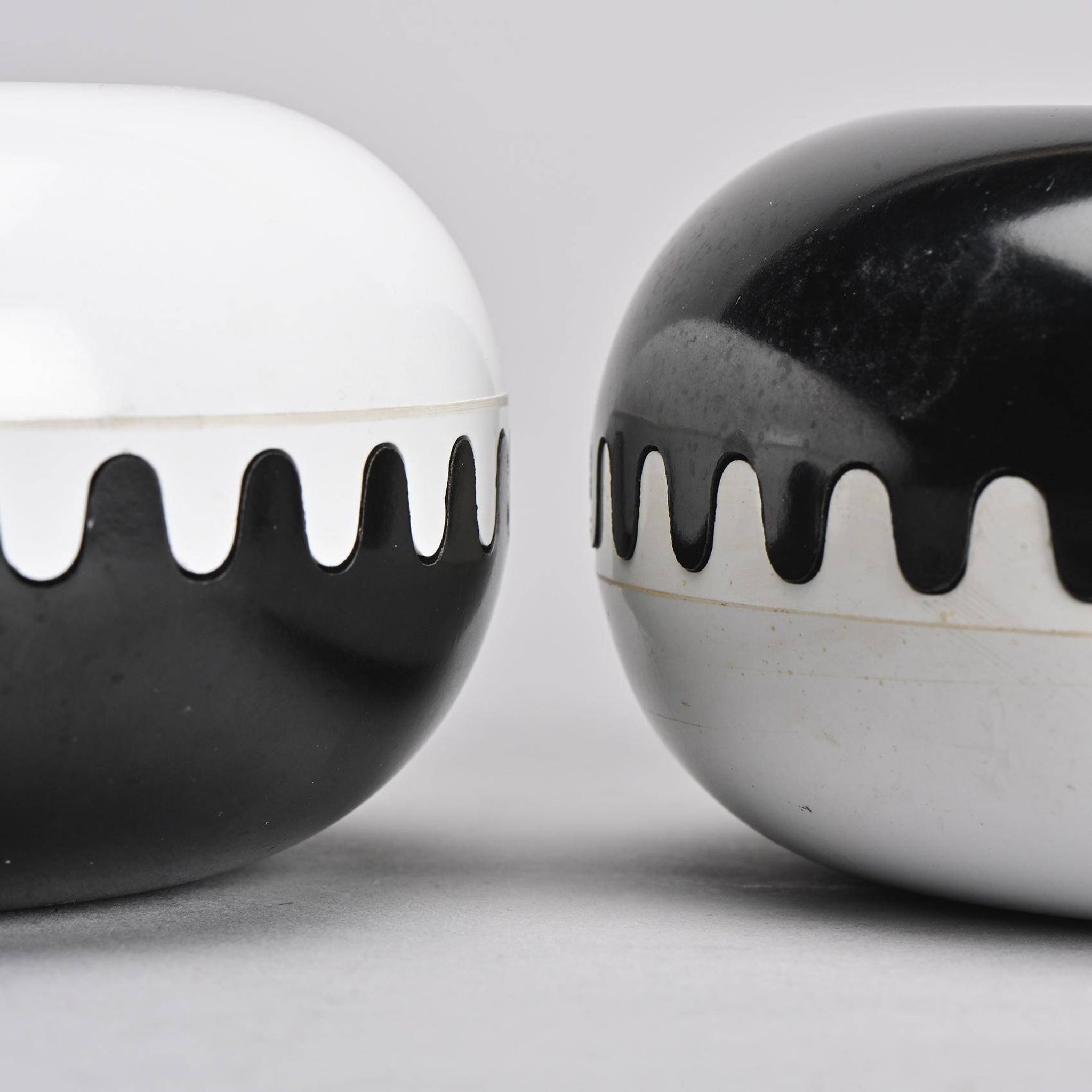 Pair of Clam Boxes by Alan Fletcher, Mebel, circa 1970