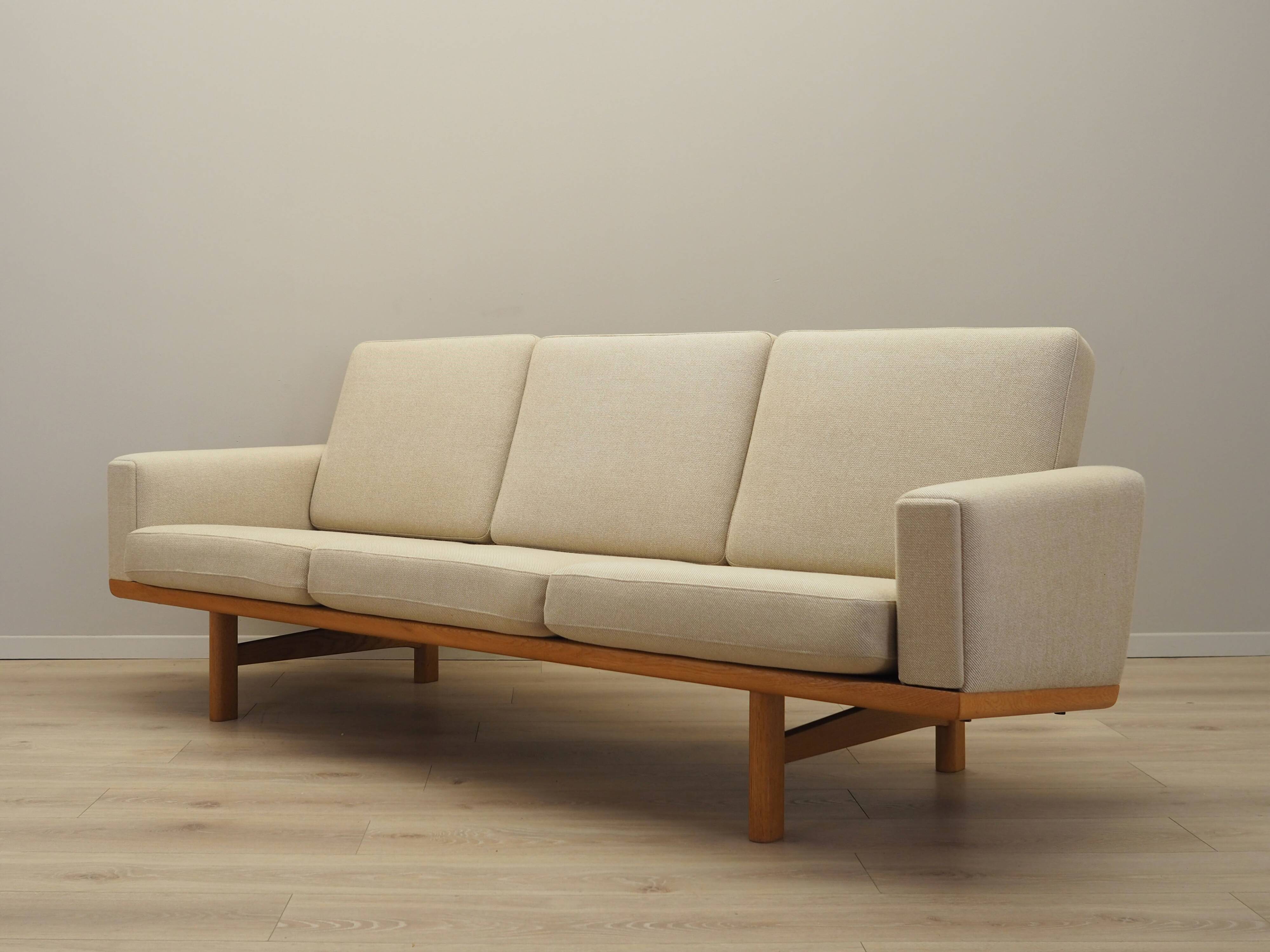 Oak sofa, Danish design, 1960s, designer: Hans J. Wegner