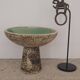 P groenwelt, brutalist ceramic candlestick '60