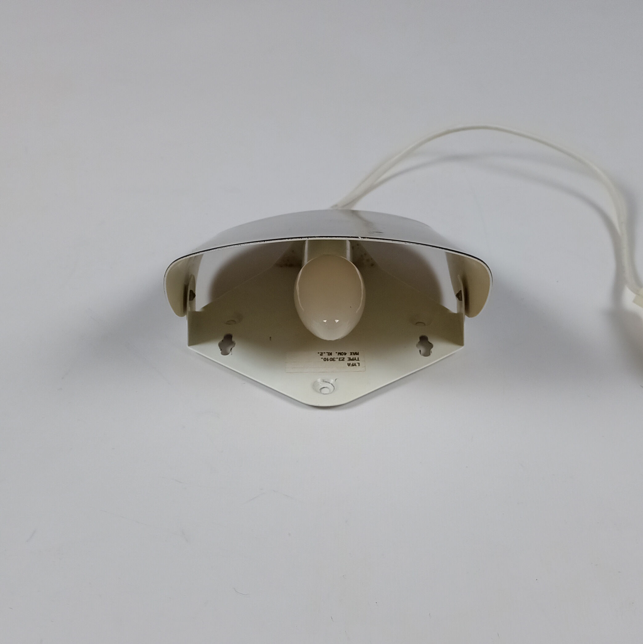 Mid Century Aluminium Lyfa Wall Lamp, 1960s