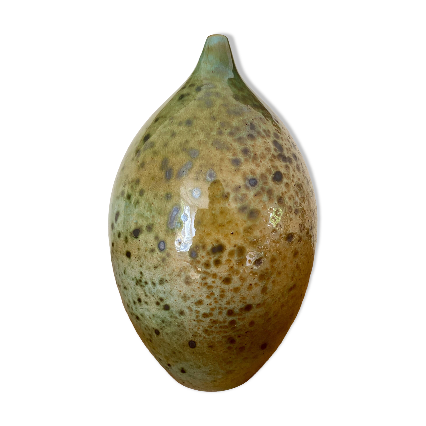 Antique handmade ceramic vase