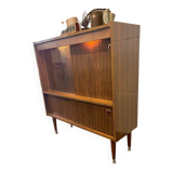 Vintage display cabinet / bar cabinet / cabinet with lighting