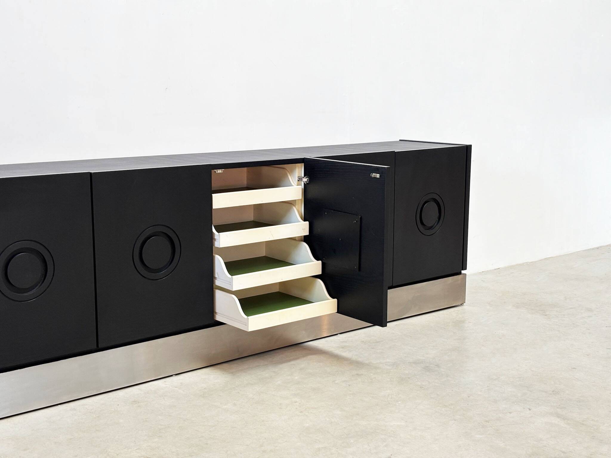 Brutalist 1970's Belgian sideboard