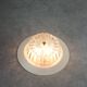 Mid-century Crystal Wall or Ceiling Lamp