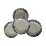 4 vintage flat plates in iron earth from Longchamp model Alesia 211208