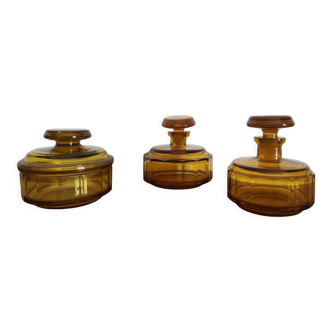 Lot de 3 pots