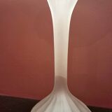 Vase en verre blanc "Jack In The Pulpit"