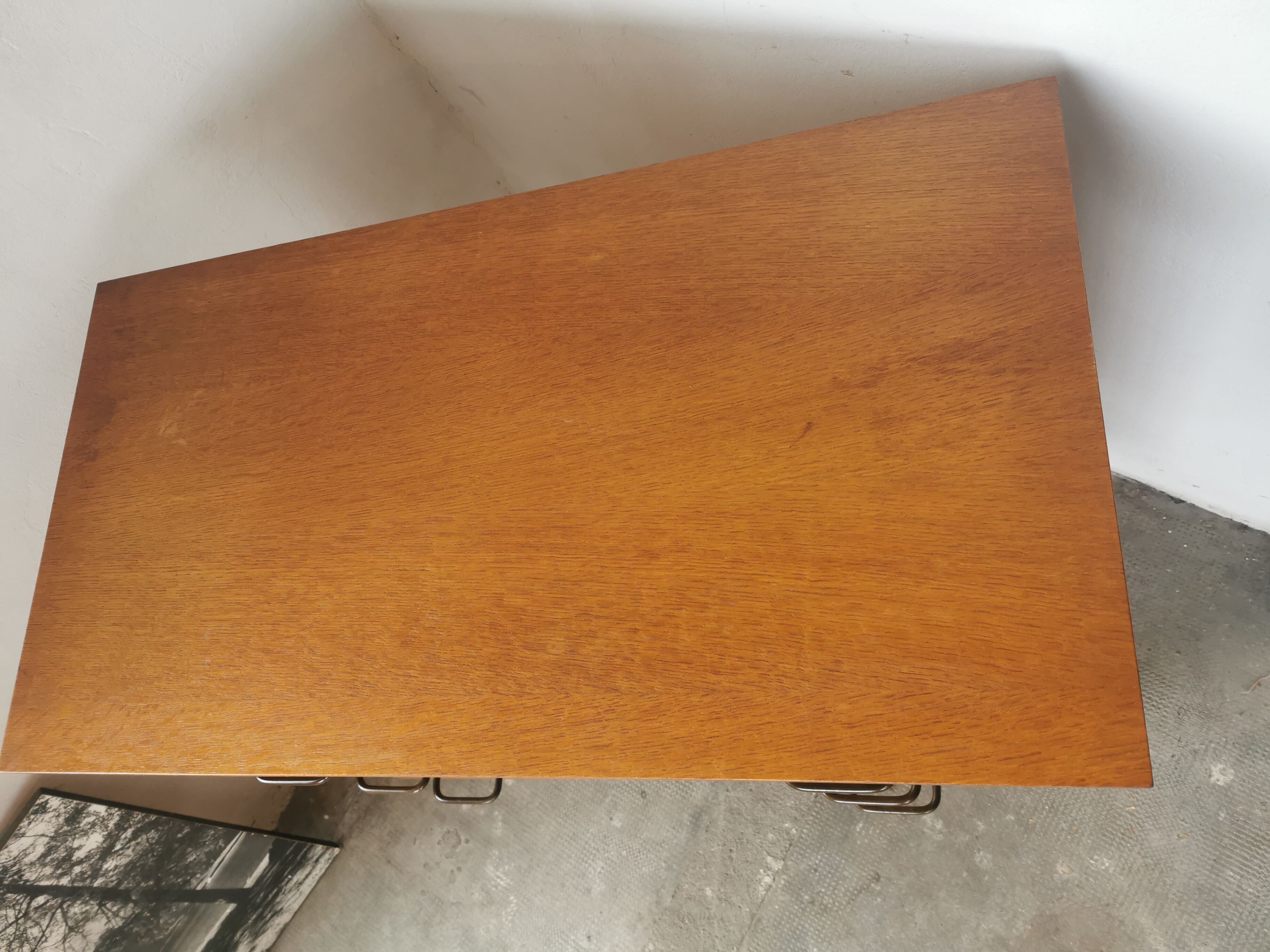 Chest of drawers from the 50s, compass feet