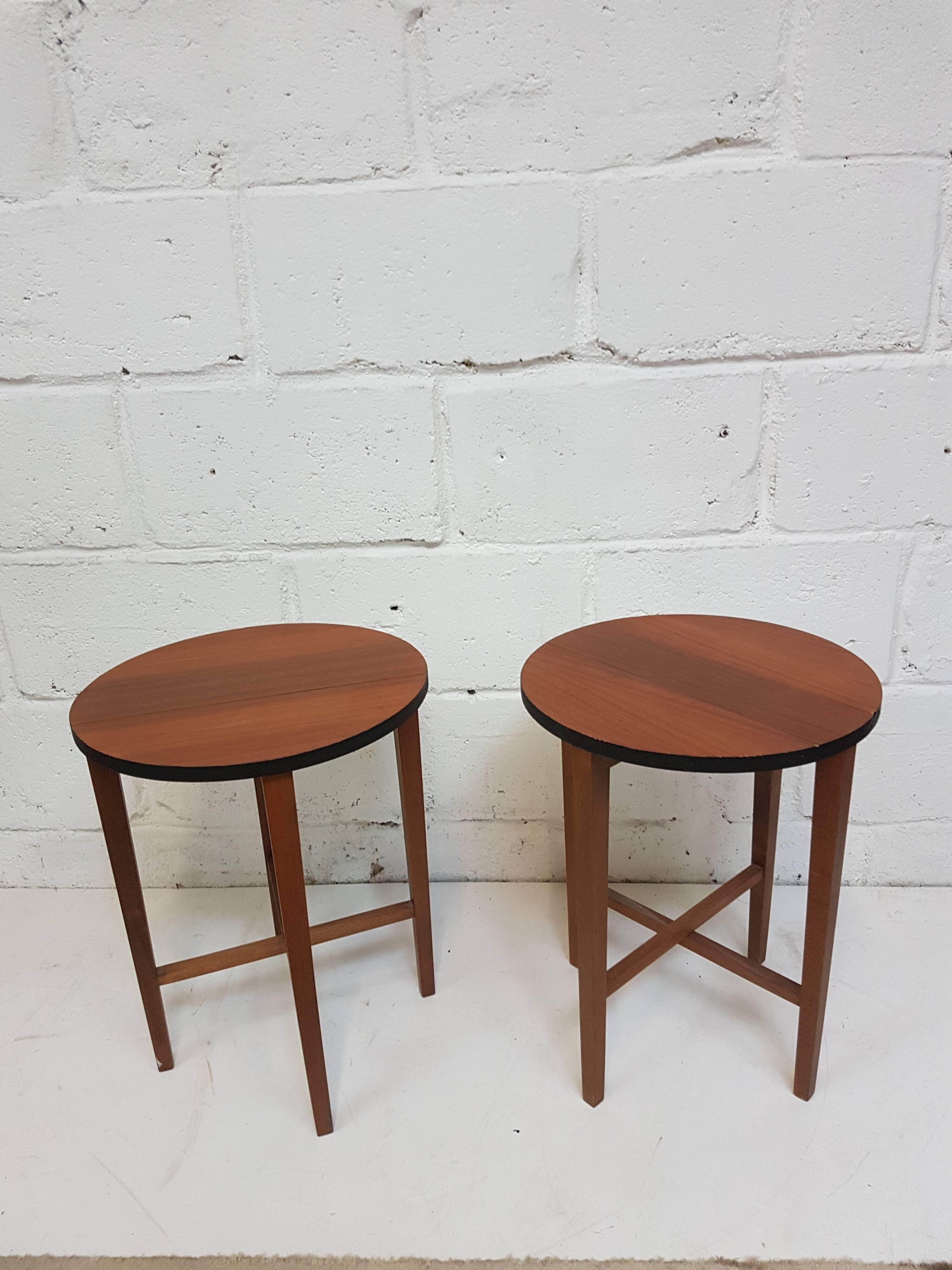 Pair of side tables