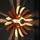 Wall lamp flower vintage