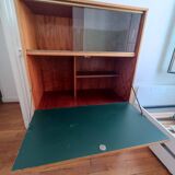 Brissac secretary in satin mahogany – French design from the 1960s.