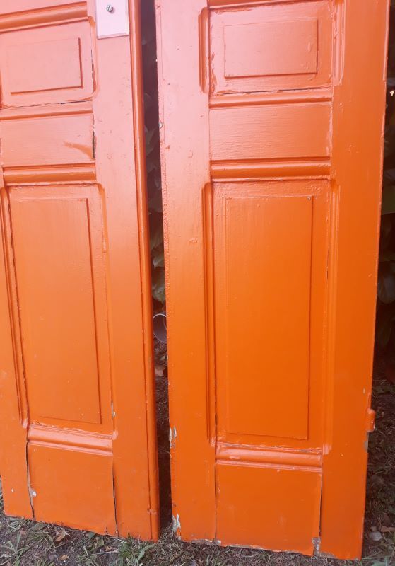 Double Haussmannian closet doors 72x261cm