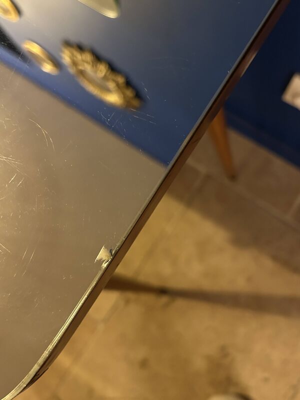 Coiffeuse Art Déco en miroirs