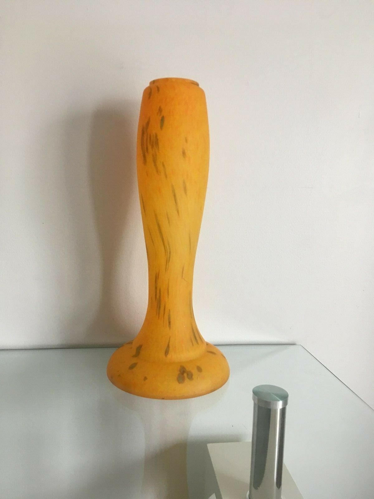 Modern glass paste soliflore vase