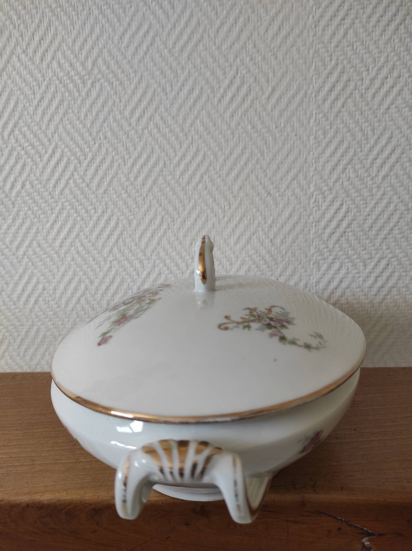 Soupière Légumière ancienne ovale contenance 600 ml