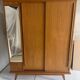 Armoire vintage pieds compas années 60