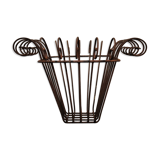 Planter door plant wrought iron 1950s