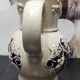 Vintage wine jug in German Westerwald stoneware 1/4L — "golden wine..."