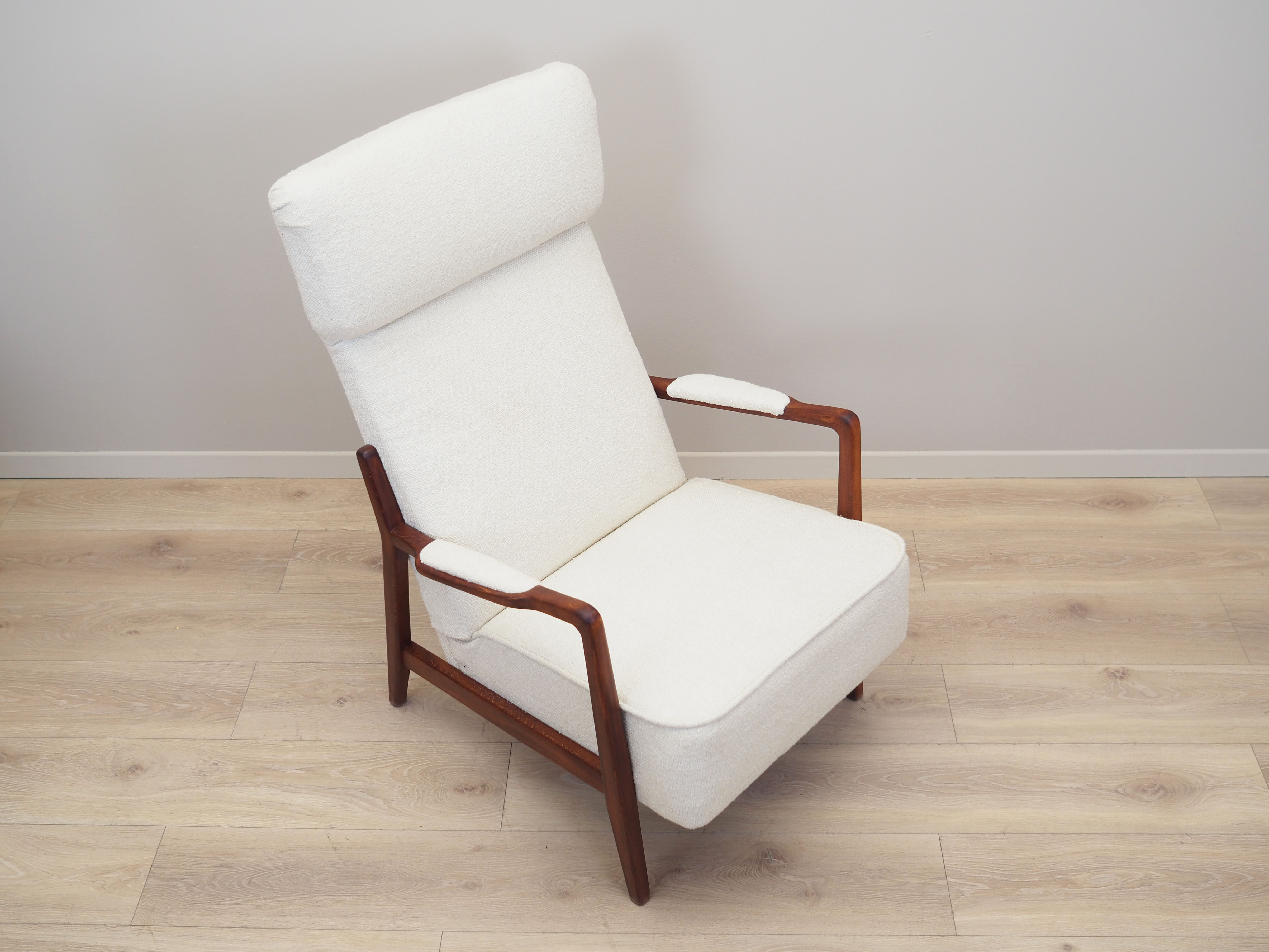 Beech armchair, Scandinavian design, 1960s, designer Folke Ohlsson, manufacturer DUX