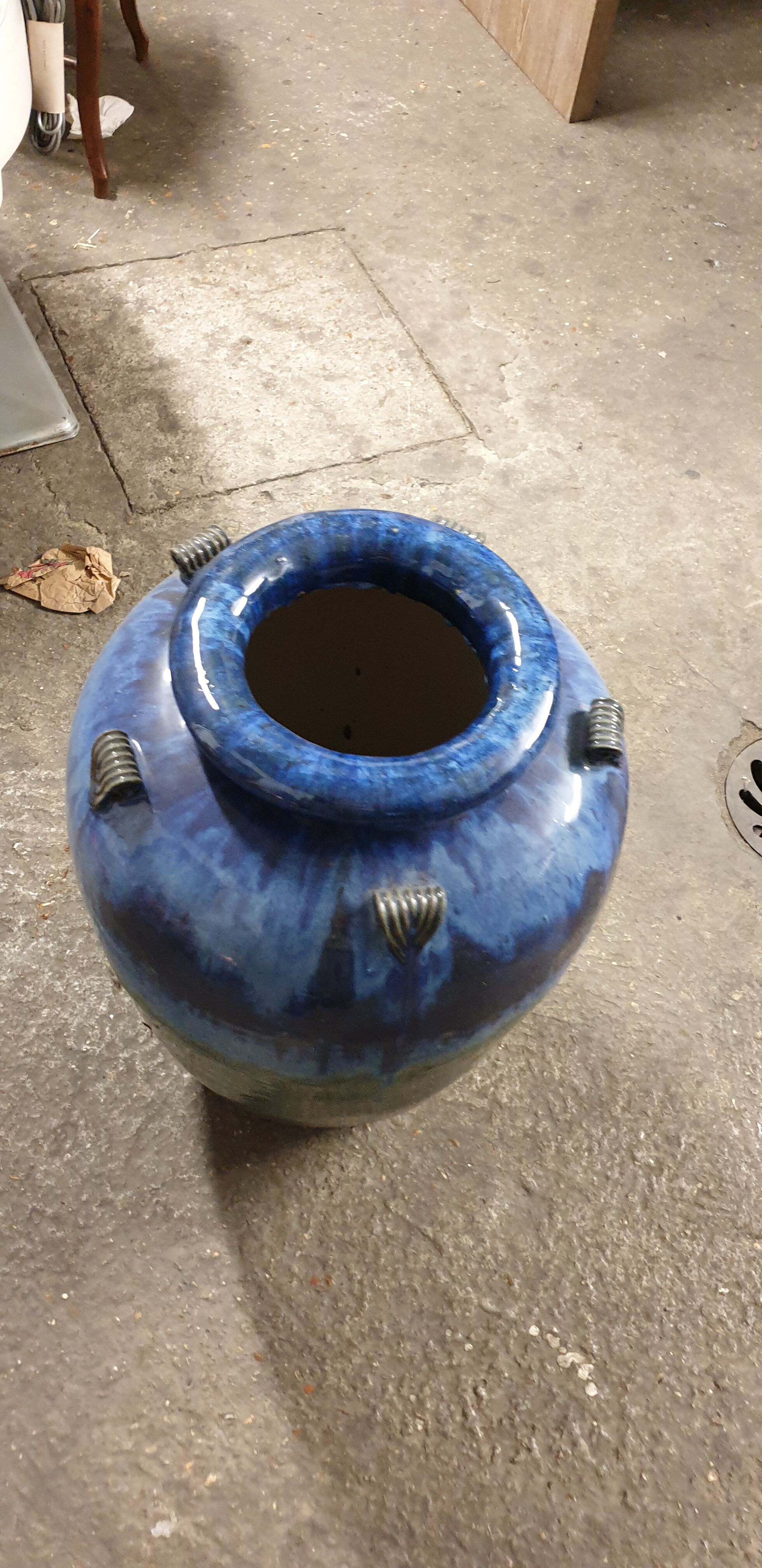 Terracotta garden pottery