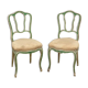 Paire de chaises de style Louis XV