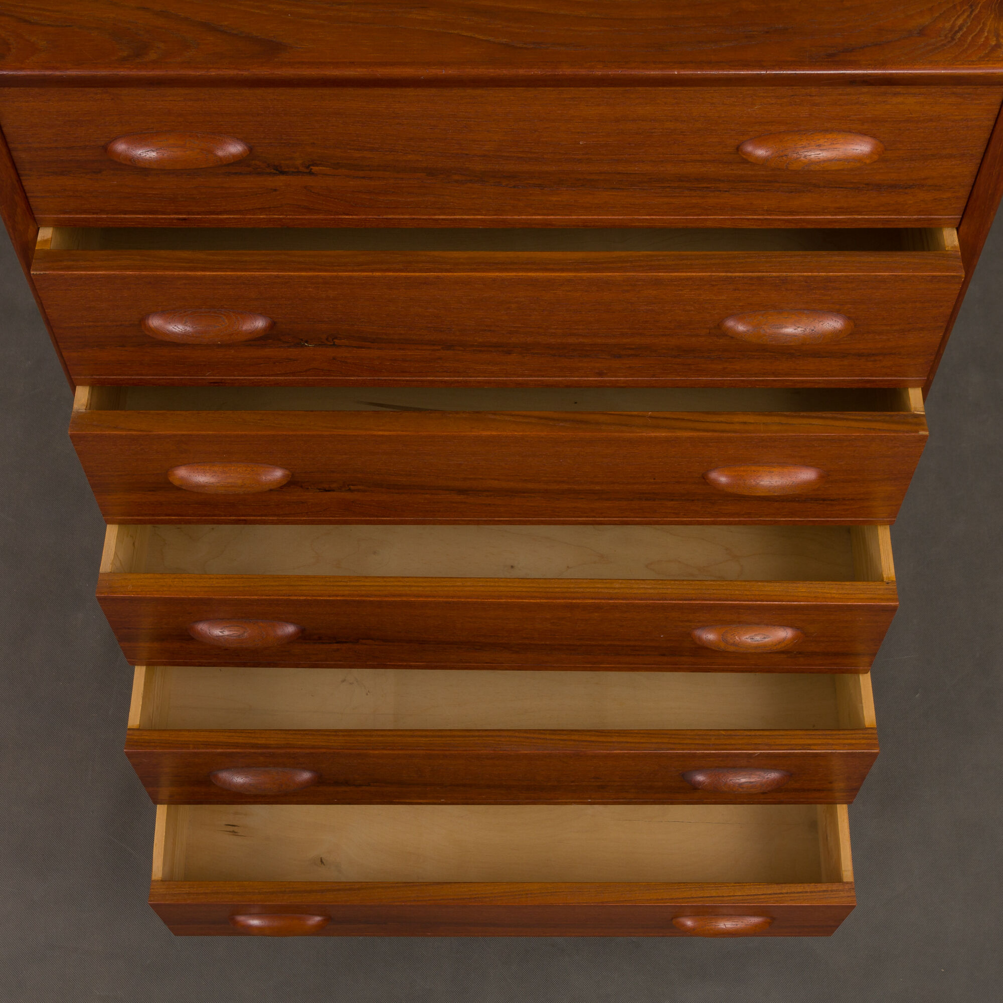 Danish  teak dresser with hidden mirror