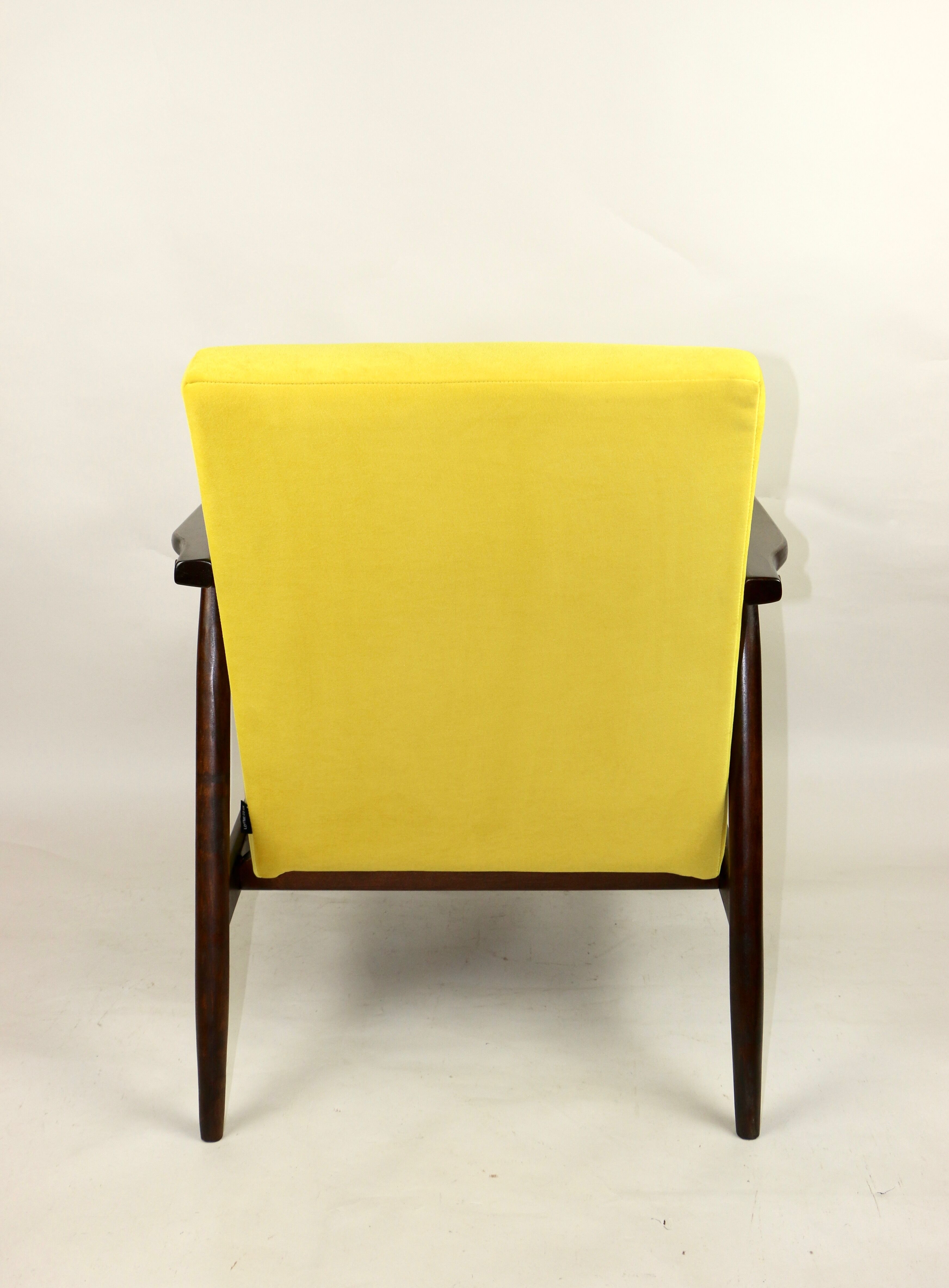 Fauteuil jaune, années 1970