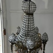 Chandelier Hot Air Balloon Style Louis XVI - 19th century