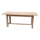 Solid oak farmhouse table