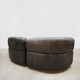 Vintage leather modular sofa Cosmos DS-28 De Sede 1970