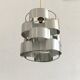 French aluminium sculptural pendant from the mid-century by Max Sauze, 1960s.