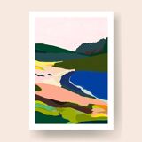 The Bay of Monkeys - Illustration A3
