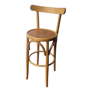 chaise haute bistrot - bois