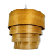 Suspension en bois par Hans-Agne Jakobsson, Suède, années 1960