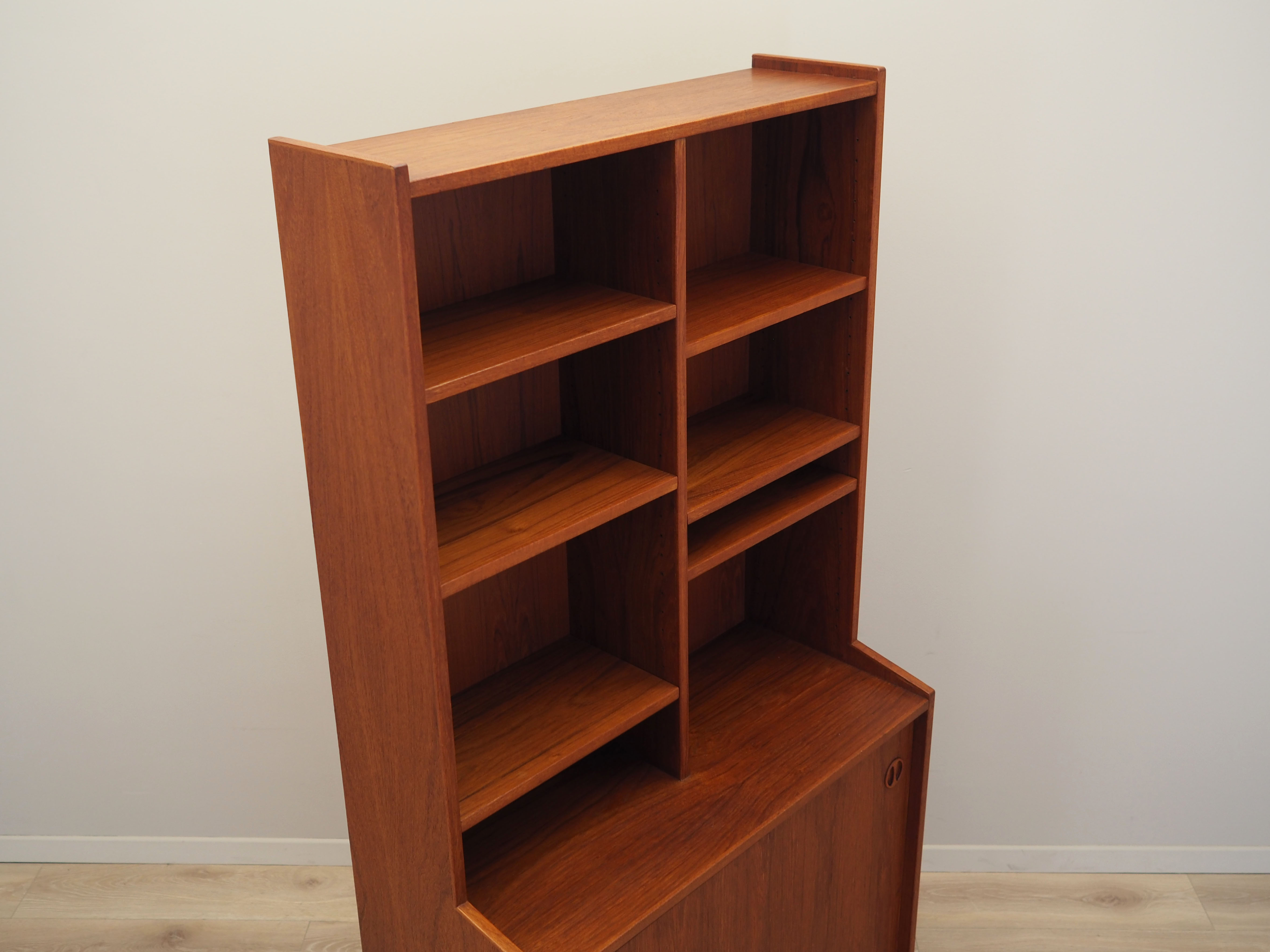Teak bookcase, Danish design, 1970s, Denmark