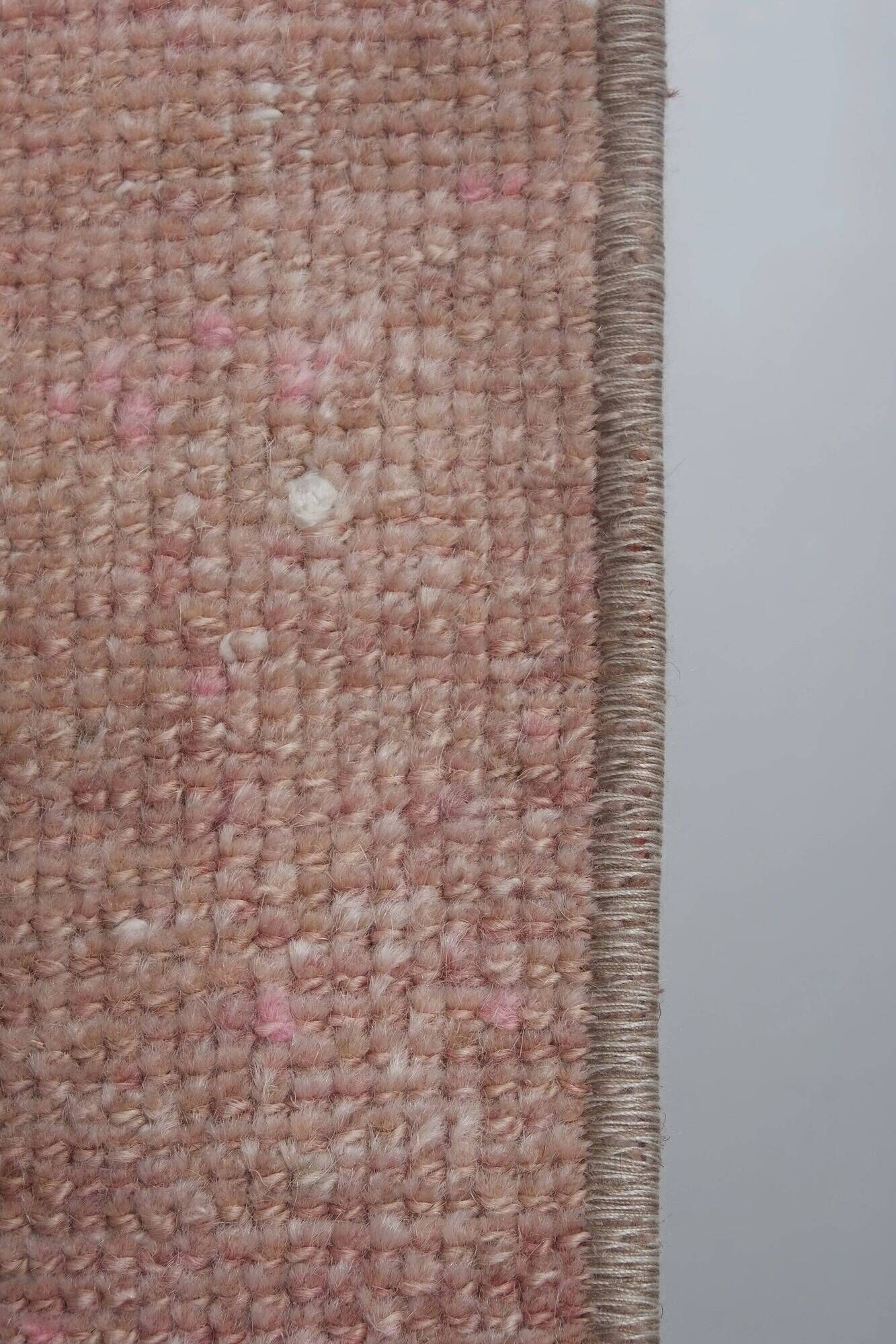 Vintage Turkish hallway rug 76x735 cm