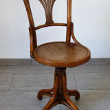 Vintage typing chair by Walter Baumann before 1930