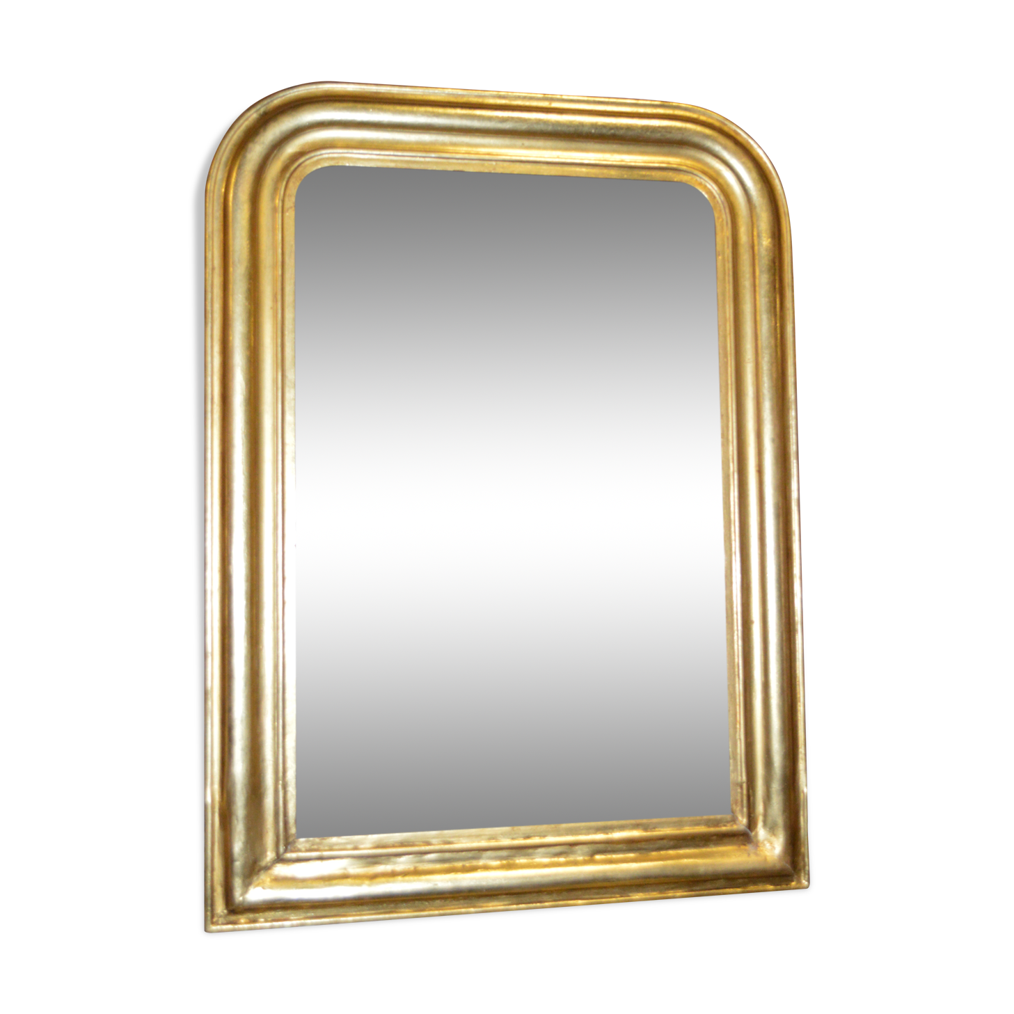 Louis Philippe style gilt mirror 78x105cm